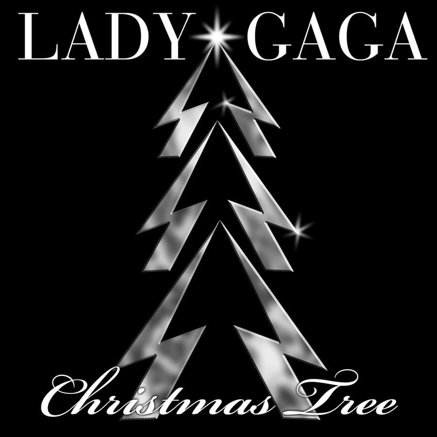 Album cover art for "Christmas Tree" by Lady Gaga & Space Cowboy
