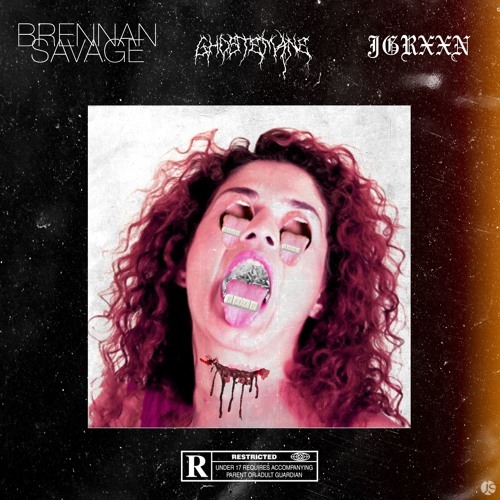 Album cover art for "Atlantis" by Brennan Savage & Ghostemane & JGRXXN
