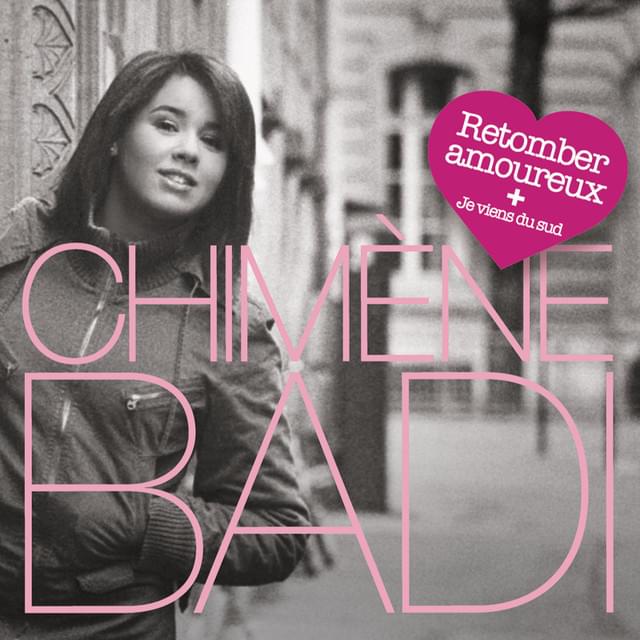 Album cover art for "Retomber amoureux" by Chimène Badi