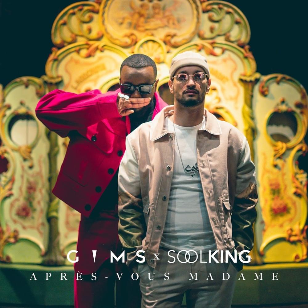 Album cover art for "APRÈS-VOUS MADAME" by GIMS & Soolking