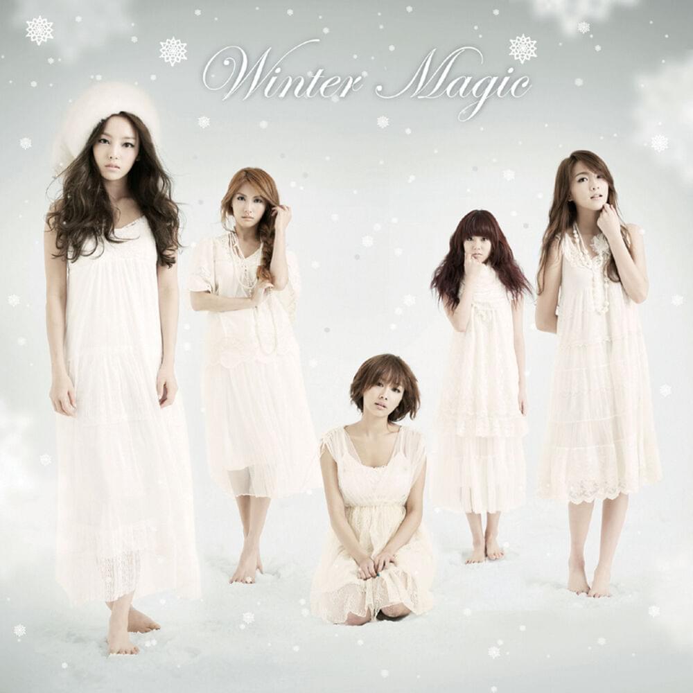 Album cover art for "ウィンターマジック (Winter Magic)" by KARA