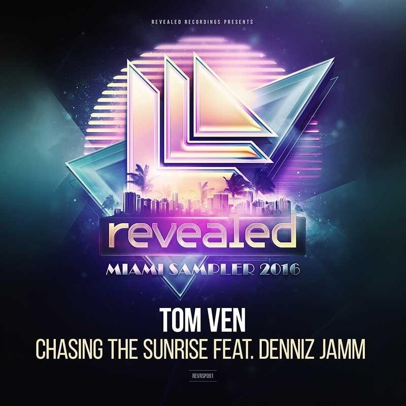 Album cover art for "Chasing The Sunrise" by Tom Ven & Denniz Jamm