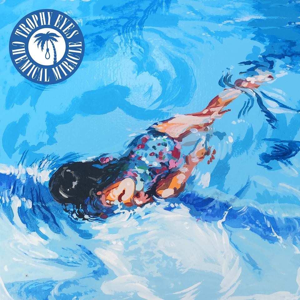 Album cover art for "Nose Bleed" by Trophy Eyes