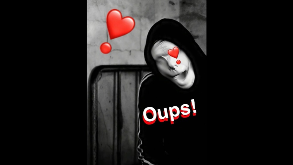 Album cover art for "Oups" by Lferda