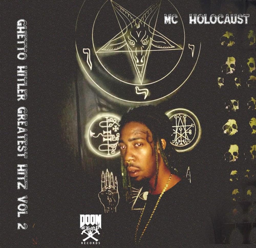 Album cover art for "I DONT CARE" by MC Holocaust