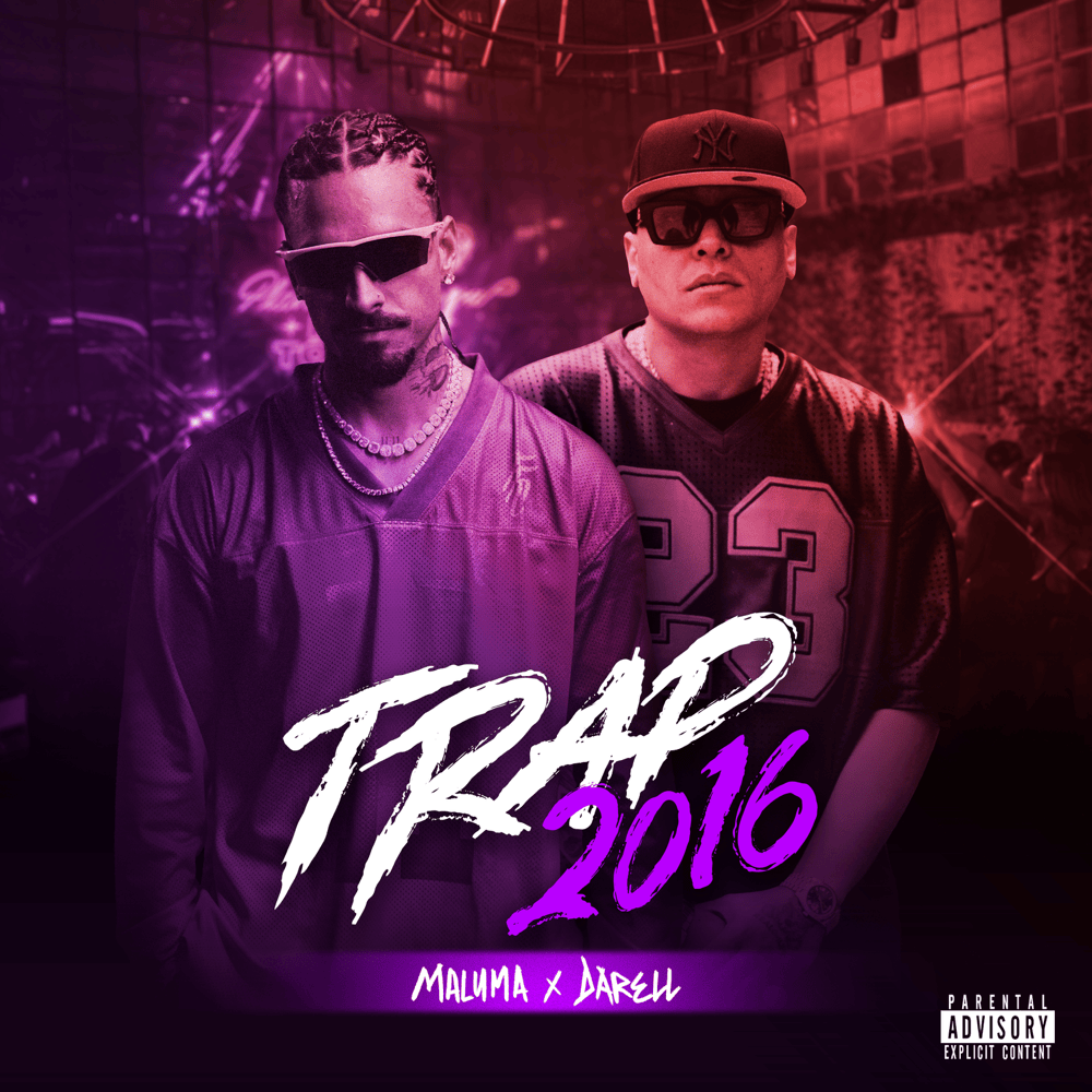 Album cover art for "TRAP2016" by Maluma