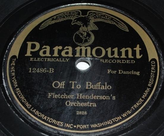 Album cover art for "Off To Buffalo (Paramount Version)" by Fletcher Henderson’s Orchestra