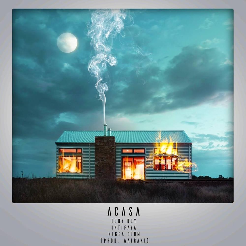Album cover art for "A casa" by Intifaya & Dium & Tony Boy