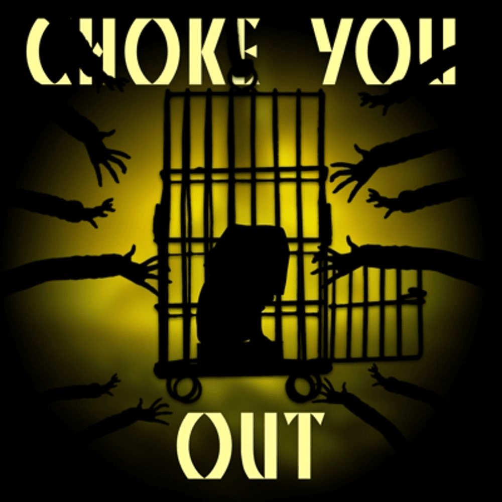 Album cover art for "Choke You Out" by Rockit Music & shredheadred