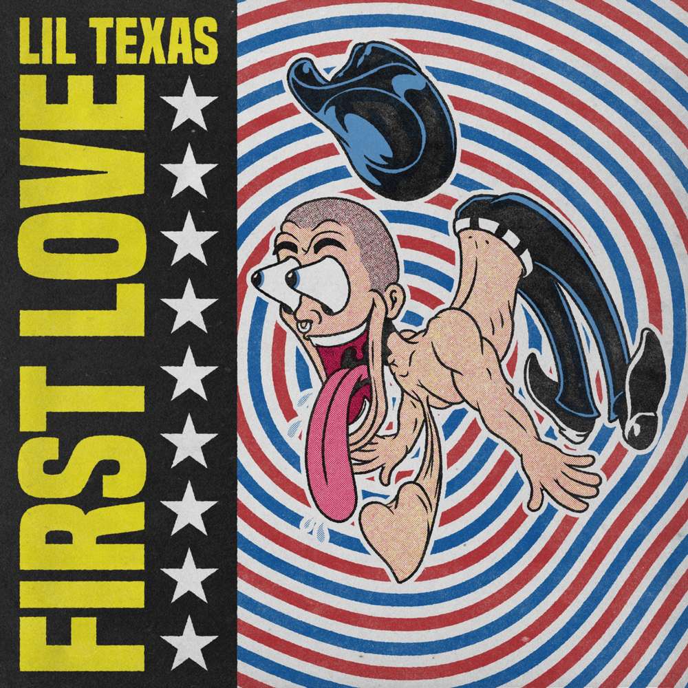 Album cover art for "First Love" by Lil Texas
