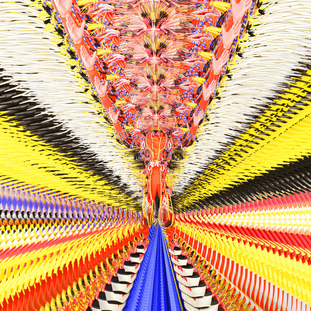 Album cover art for "What Is The Reason For It?" by David Byrne & Hayley Williams