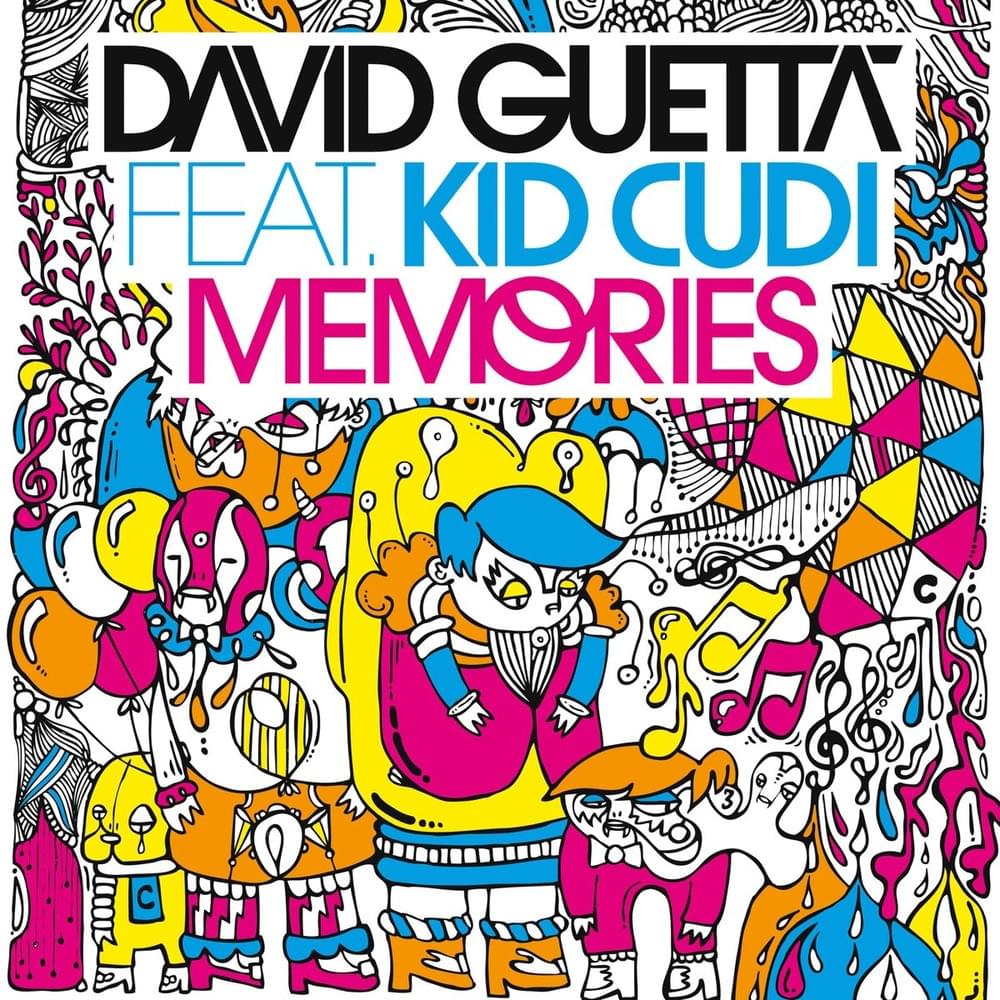 Album cover art for "Memories (F*** Me I’m Famous ! Remix)" by David Guetta & Kid Cudi