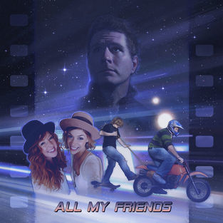 Album cover art for "All My Friends" by Owl City