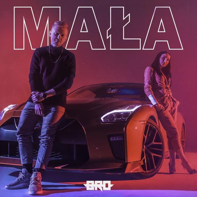 Album cover art for "Mała" by B.R.O (POL)