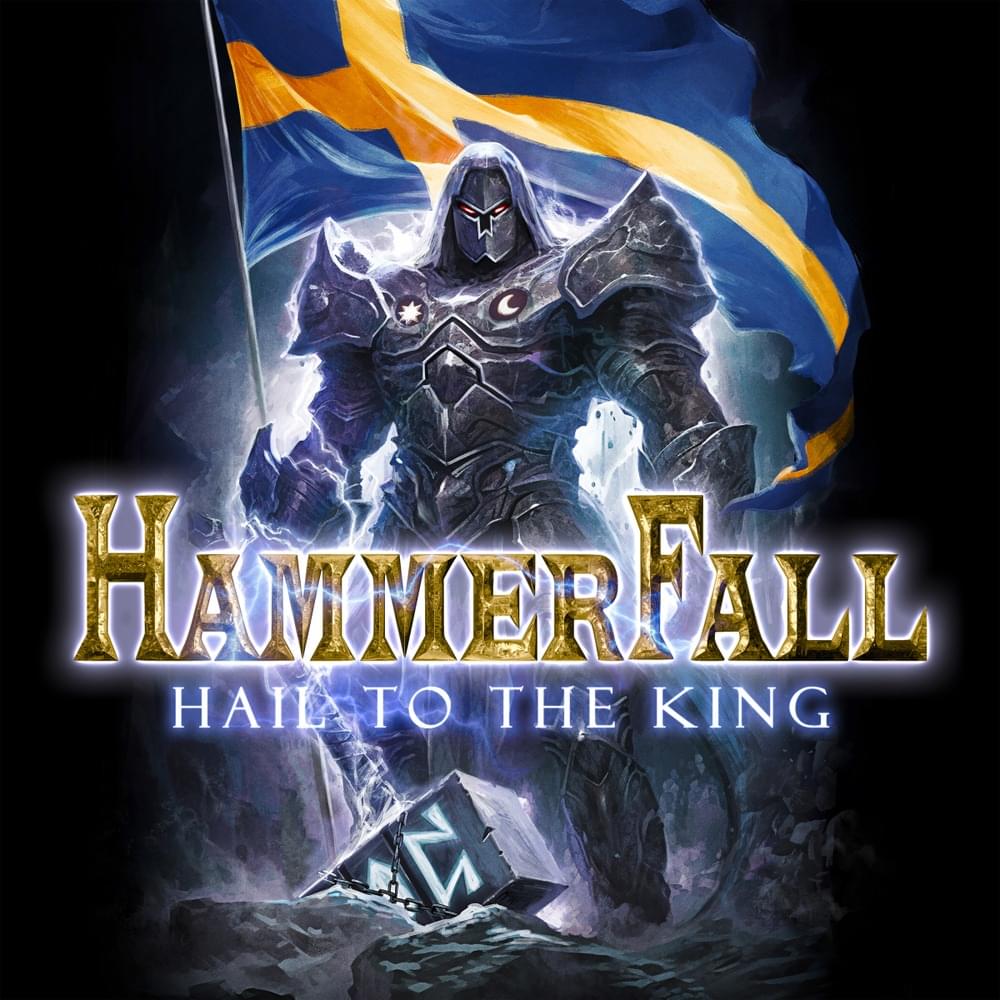 Album cover art for "Hail to the King" by HammerFall