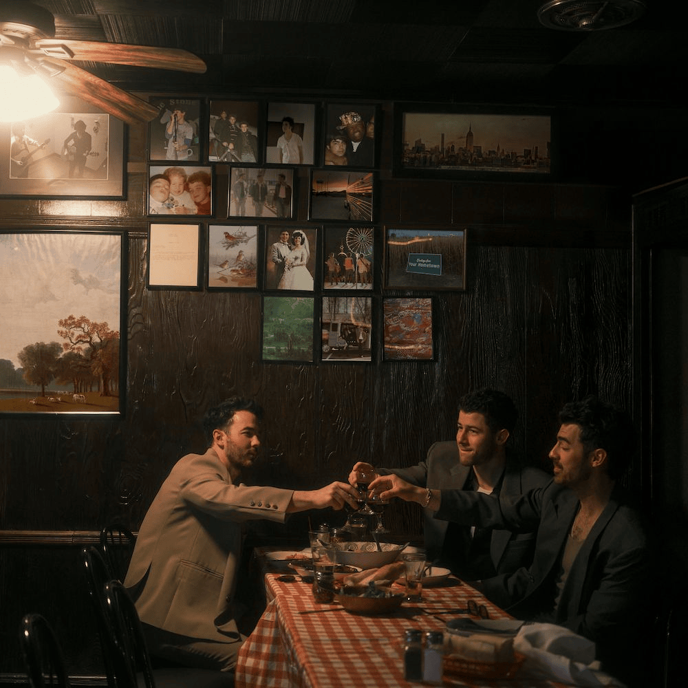 Album cover art for "Backwards" by Jonas Brothers