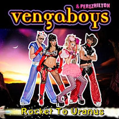Album cover art for "Rocket to Uranus" by Vengaboys