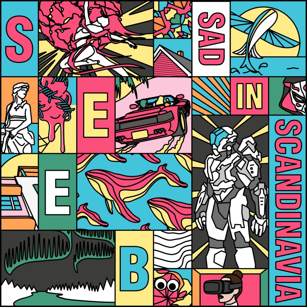 Cover image for Sad in Scandinavia