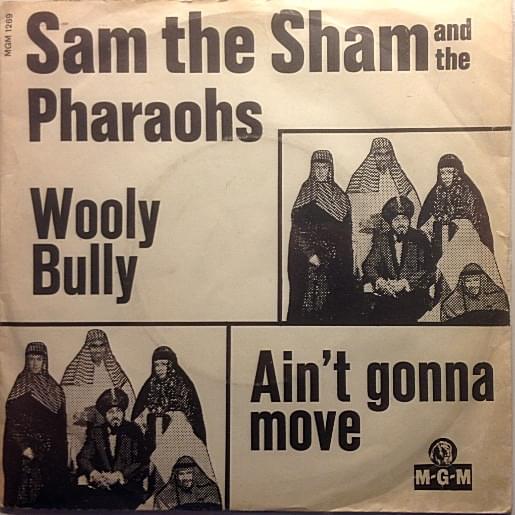Album cover art for "Wooly Bully" by Sam the Sham and the Pharaohs
