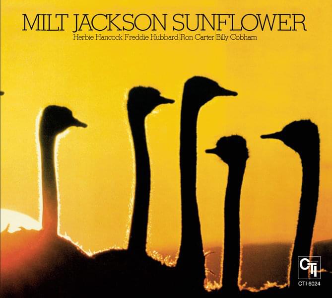 Album cover art for "Sunflower" by Milt Jackson