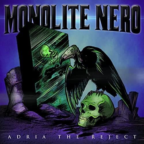 Album cover art for "Monolite nero" by Adria The Reject