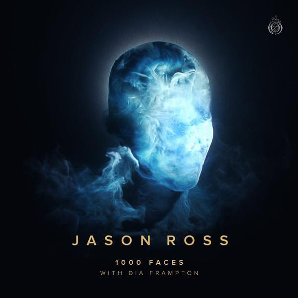Album cover art for "1000 Faces" by Jason Ross & Dia Frampton