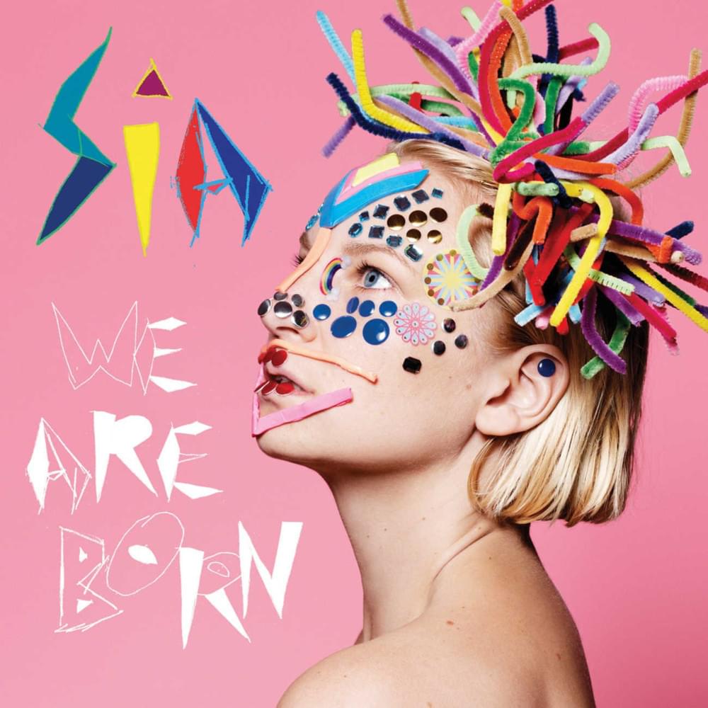Album cover art for "Stop Trying" by Sia
