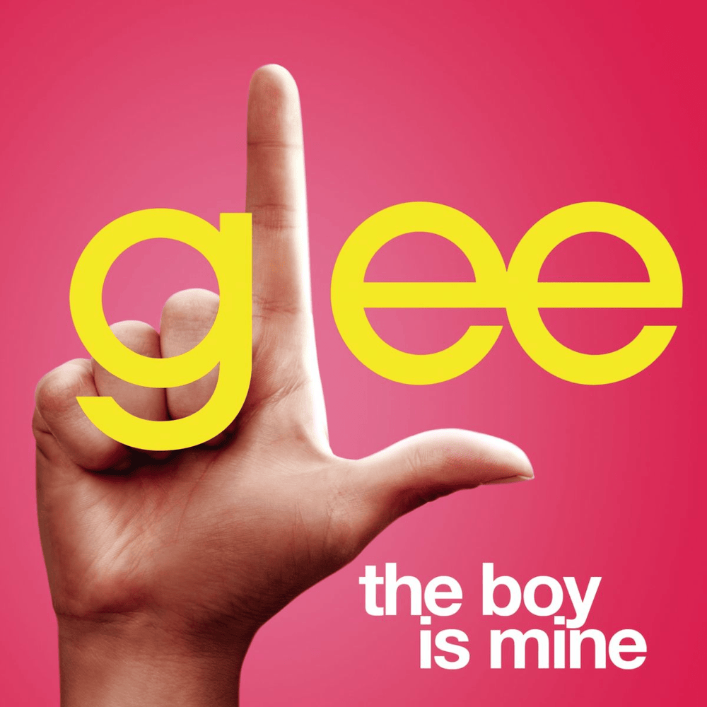 Album cover art for "The Boy Is Mine (Glee Cast Version)" by Glee Cast