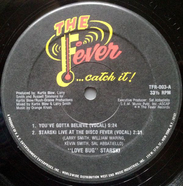 Starski Live At The Disco Fever by Lovebug Starski