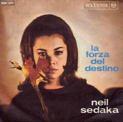 Album cover art for "La Forza Del Destino" by Neil Sedaka