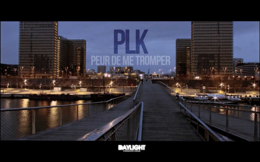 Album cover art for "Peur de me tromper" by PLK