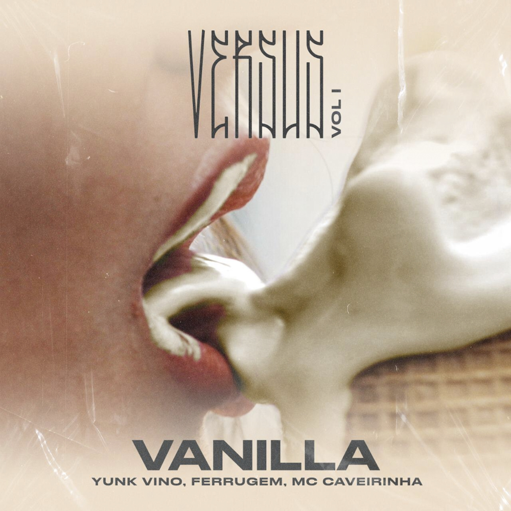 Album cover art for "Vanilla" by MC Caverinha & Tropkillaz