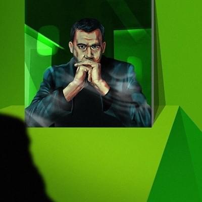 Album cover art for "Kłam" by Theodor