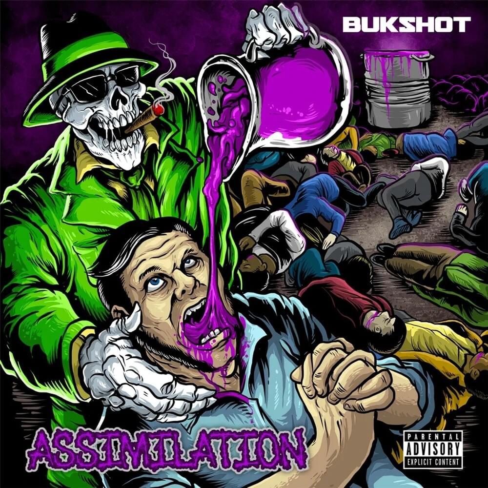 Album cover art for "Eighty-Six" by Bukshot & Demi Demaree