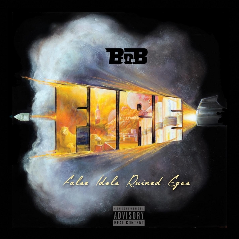 Album cover art for "Lights Out" by B.o.B