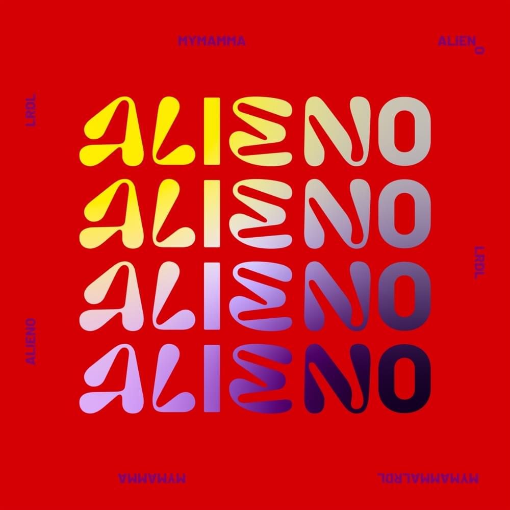 Album cover art for "Alieno" by La Rappresentante di Lista