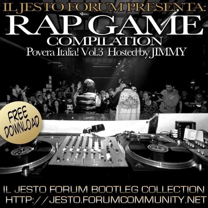 Album cover art for "Rap Game RMX" by Jesto