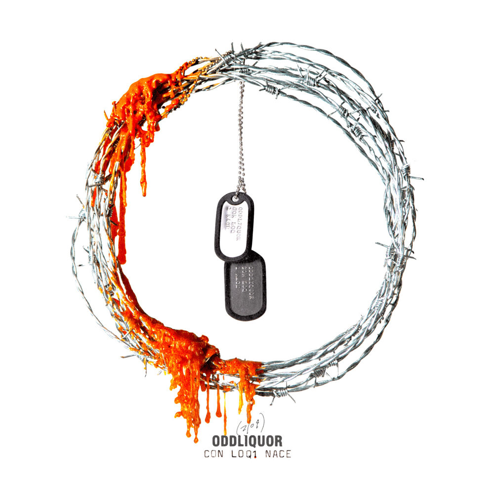 Album cover art for "CON LOQ1 NACE" by marquitos