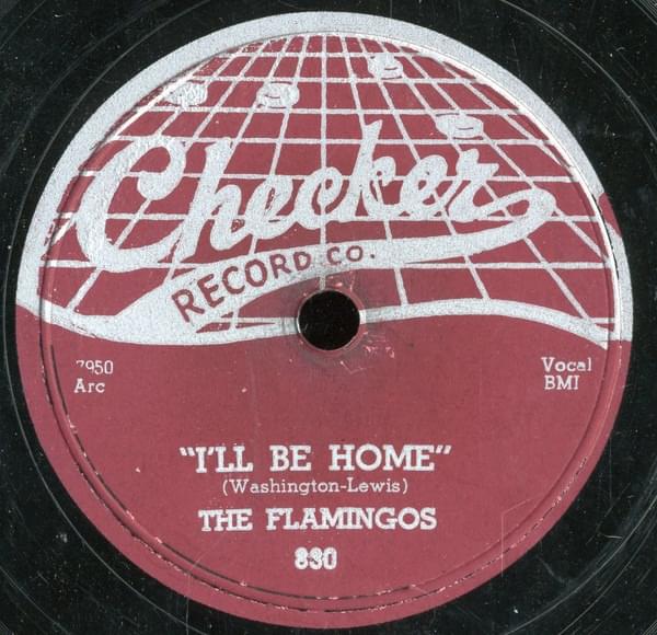 Album cover art for "I’ll Be Home" by The Flamingos