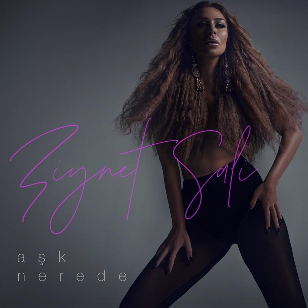 Album cover art for "Aşk Nerede" by Ziynet Sali