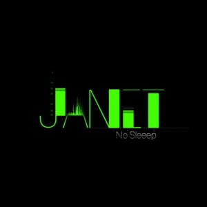 Album cover art for "No Sleeep (Single Version)" by Janet Jackson