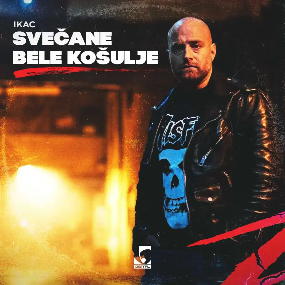 Album cover art for "Svečane bele košulje" by Ikac