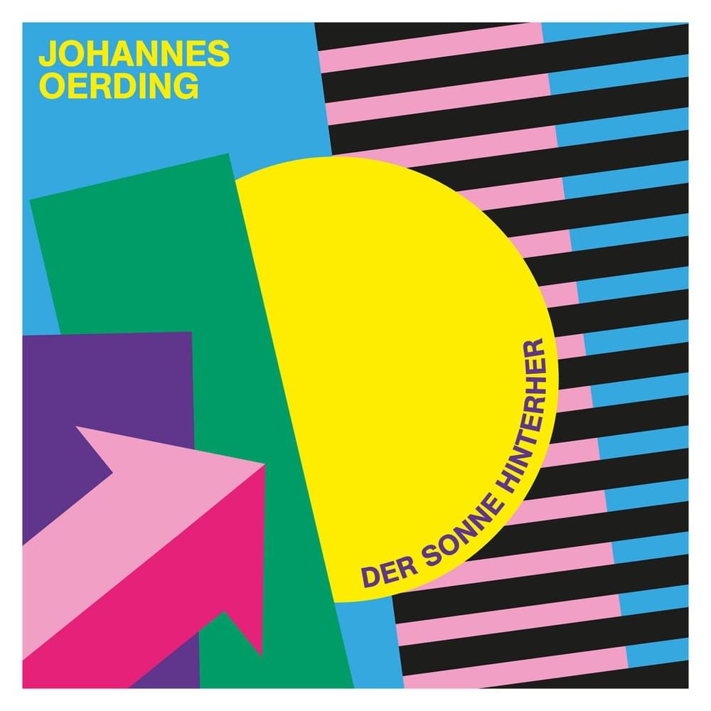 Album cover art for "Der Sonne hinterher" by Johannes Oerding