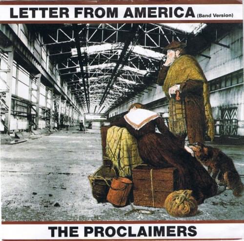 Album cover art for "Letter from America" by The Proclaimers