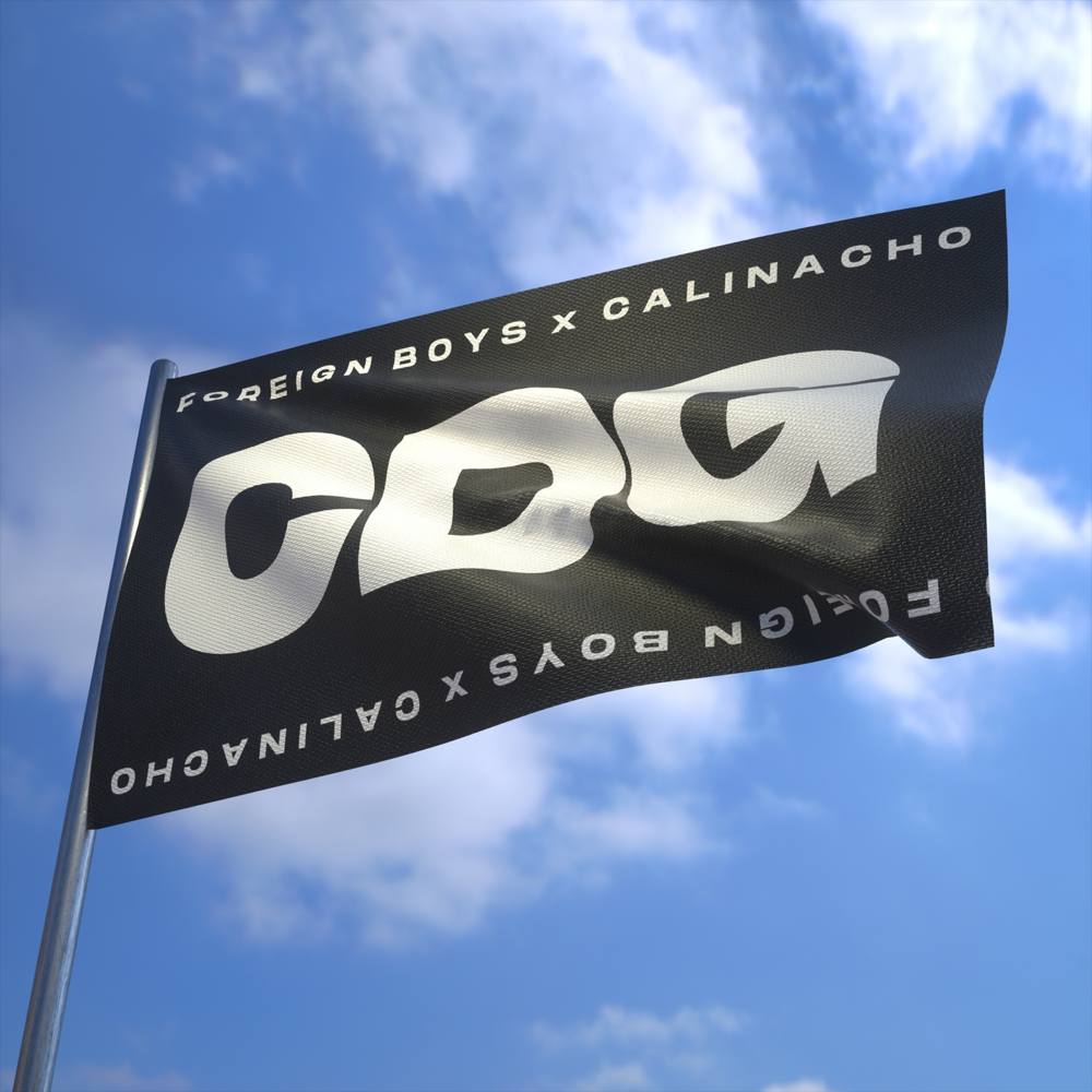 Album cover art for "CDG" by Călinacho