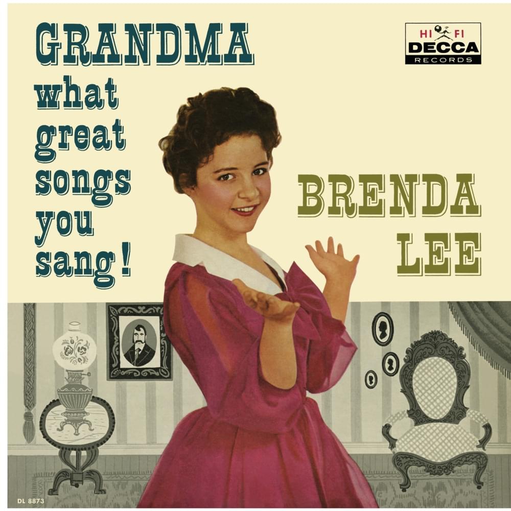 Album cover art for "Just Because" by Brenda Lee