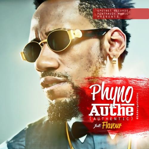 Album cover art for "Authe (Authentic)" by Phyno & Flavour