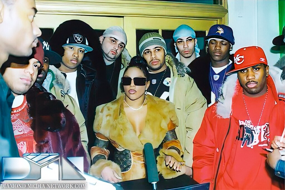 Album cover art for "What’s The Word" by Lil’ Kim