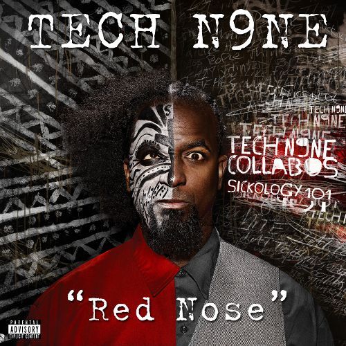 Album cover art for "Red Nose" by Tech N9ne