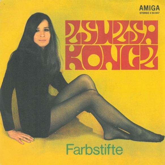 Album cover art for "Farbstifte" by Koncz Zsuzsa